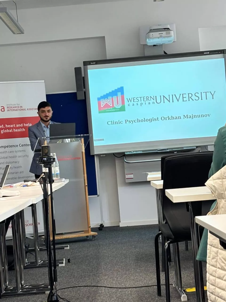 Qərbi Kaspi Universitetinin müəllimi Dünya Sağlamlıq Sammitində iştirak edir