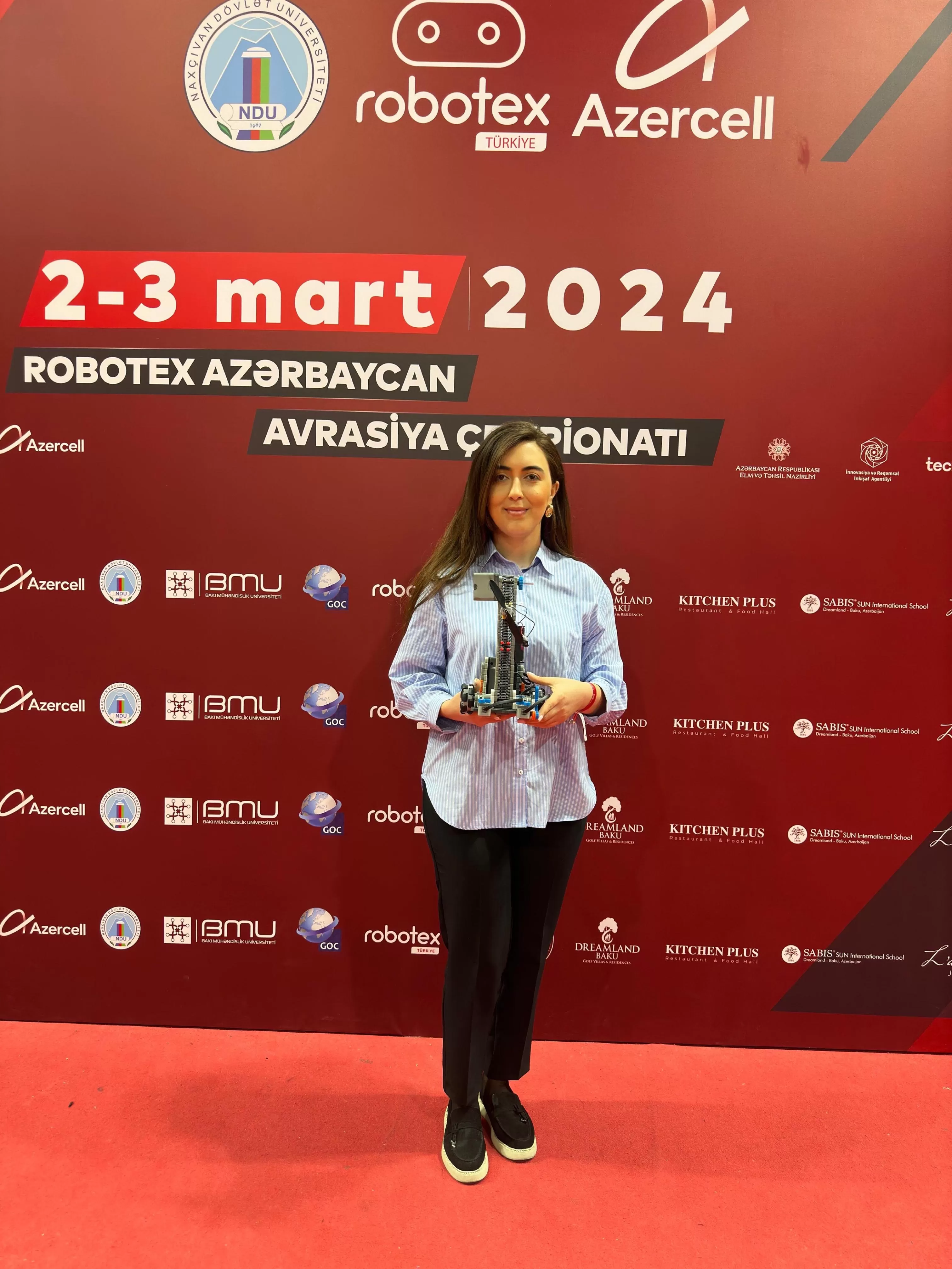Müəllimimiz “Robotex Azərbaycan Avrasiya Çempionatı”nın qalibi olub
